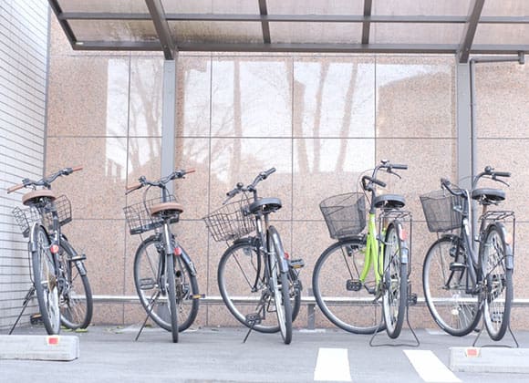 自転車の無料レンタルを承っております。限定5台です。市内の散策や観光におすすめです。